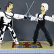 Illustration for article titled emScaramouche/em in brick reminds me why sword fights are so awesome